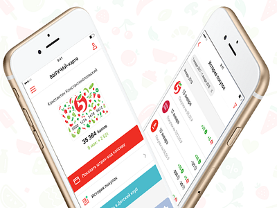 Pyaterochka app card ios mobile shop