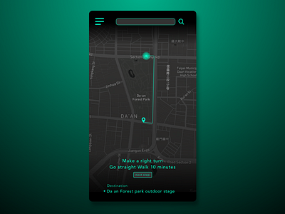 Daily UI #020-Location Tracker 020 challenge dailyui location location tracker navigation sketch tracker ui