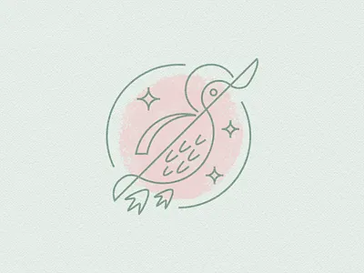 Quack's Bakery austin bakery duck icon illustration quacks space texas