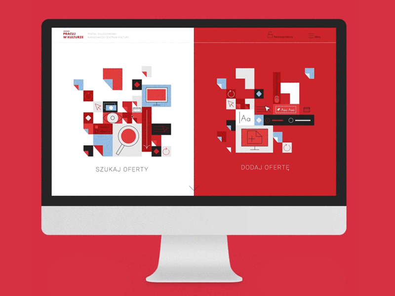 Work in culture – recruitment portal animation employee employer recruitment recruitment portal superkrypt ux web design