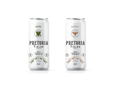 Pretoria Can Concepts beer brand development packaging slow beer stout