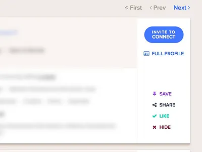 New Action Styles actions buttons card career icons profile resume