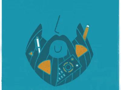 Beard beard chips. pencil happy micron pen remote smile