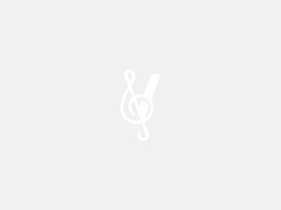 Chorus Logo choir lines logo v vector