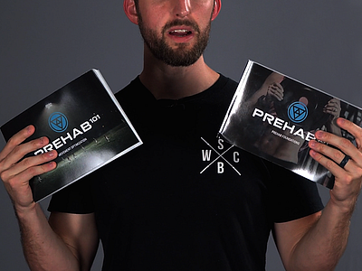 Prehab 101 branding fitness identity logo