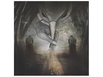 Cd Cover ambient art cd cd cover colage cover dark design digital drawing illustration sketch