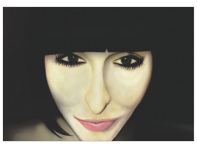 Portrait of Woman design digital drawing illustration impression painting photoshop portrait sketch woman