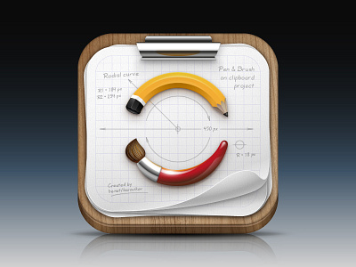 drawing icon app brush design draft drawing icon ipad iphone pencil sketch