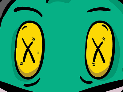 Crazy eyes! cartoon eyes illustration vector