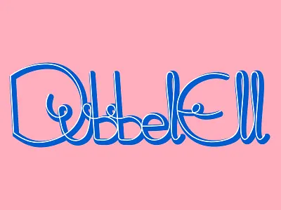 "Hand lettering logo" - Daily logo challenge challenge dailylogochallenge graphic design hand lettering lettering logo typography