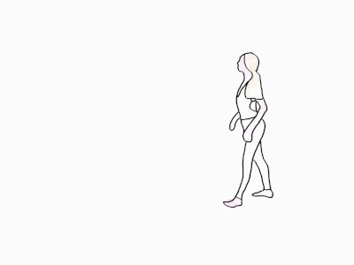 Melanie animation ballet contemporary dance gymnastics rotoscoping