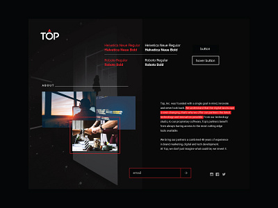 Wedbsite Moodboard agency color design digital imagery moodboard palette redesign website