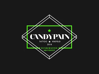 Candypain Tattoo Logo branding ci candypain krefeld logo tattoo