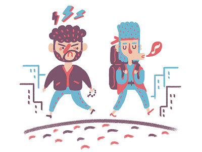 My Neighborhood badass fight hipster