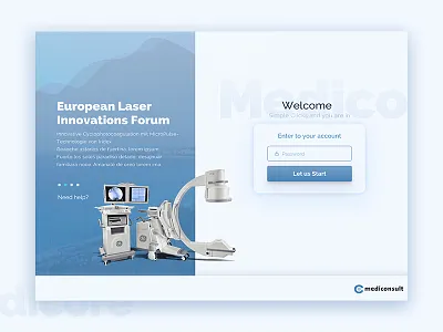 Mediconsult-ipad blue health ipad