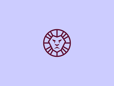 lion animals character icon lion logo logogram logos mascot monogram monoline pictogram