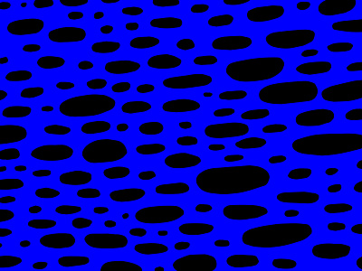 Black Spots on Blue black blue fun funky handdrawn illustration spots texture