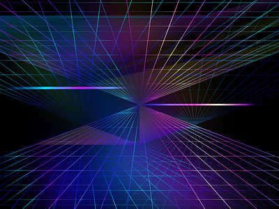 I have no idea... grid lazers neon