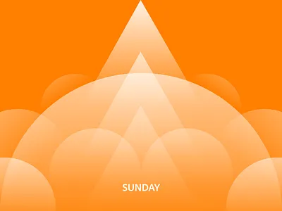 🌞 Sunday abstract adobexd concept minimal