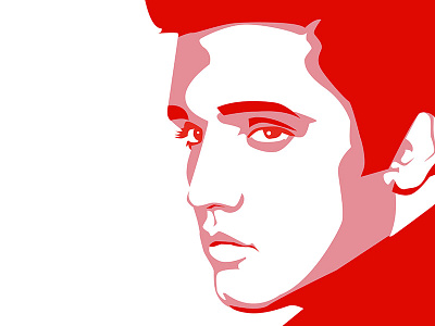 Elvis Presley elvis portrait presley song vector