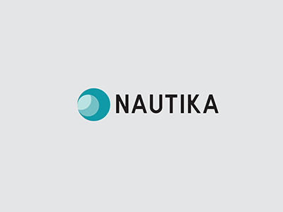 Nautika - Logo branding concept logo logo design ocean sea wave