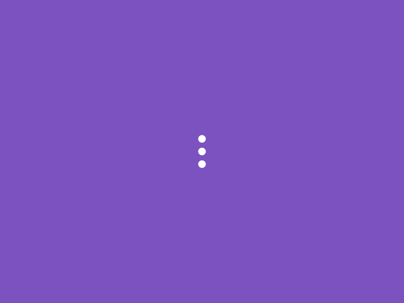 Menu & Close Animation - Micro Interactions animation close dots interaction menu micro