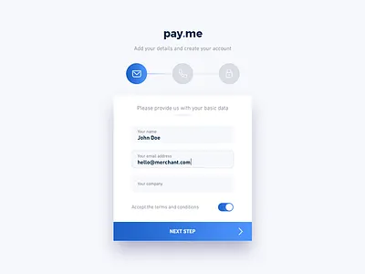 Registration process digital login payments registration sign up form signup