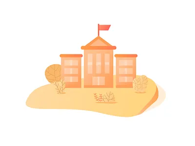 school illustration
