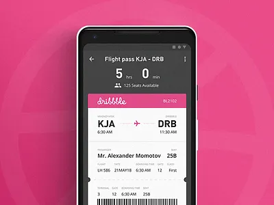 Hello, Dribbble! android dribbble google pixel hello material design pixel