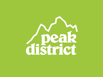 ‘Shefficana’ Peak District Logo Design. brand design branding hiking icon logo logo design monoline sheffield thick lines uk vector