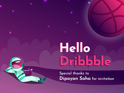 Dribbble-debut shot debut dribbble illustration shot