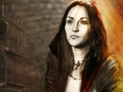 Cover project for Vic Anselmo cover cover design drawing graphic novel woman