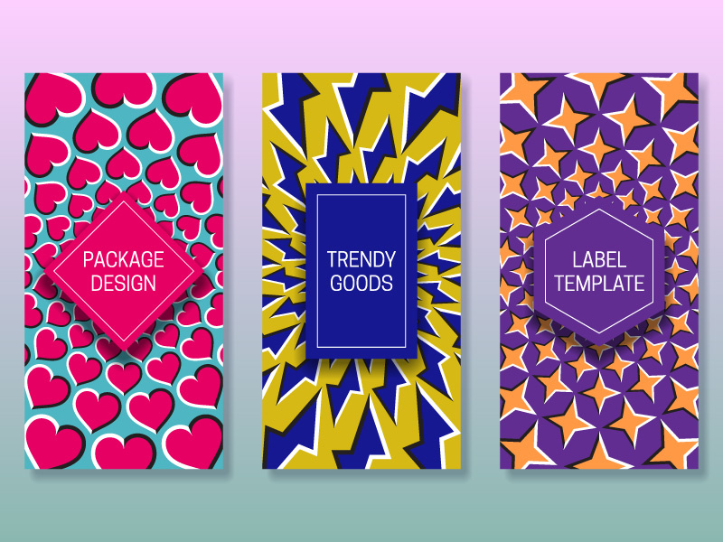 Example of Optical illusion packaging design
