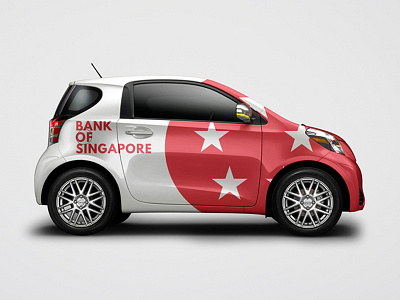 Bank Vehicle Wrap bank singapore vehicle wrap