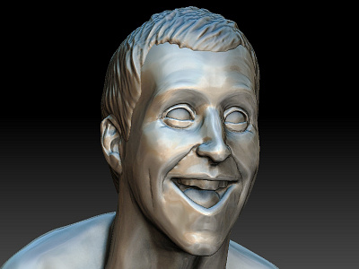 "Jinglin" Joe Ingles WIP 3d character sculpt zbrush