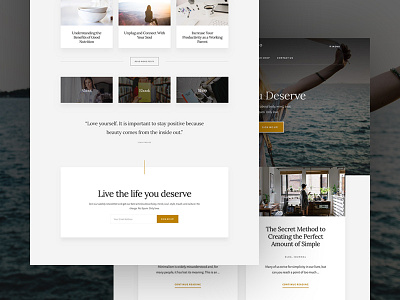 Essence blog lifestyle theme wordpress