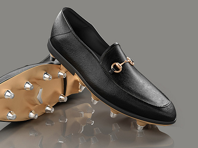 Gucci soccer 3d gucci illustration render shoes soccer