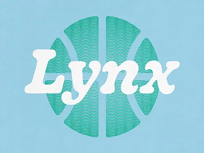Minnesota Lynx 70s basketball champions logo lynx minnesota mn retro sports wnba