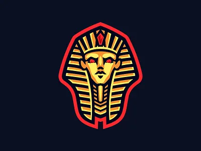 Pharaoh Mascot Logo, for sale. 2018 colors logo mascot logo pharaoh