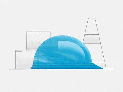 Helmet cone construction helmet