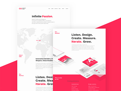 Infinite Passion creare design experience innovators measure studio test ui ux