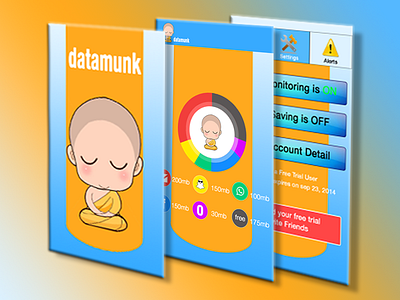 Datamunk App android app ios app