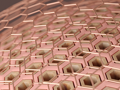 Pores c4d geometry illustration inspiration macro pattern render