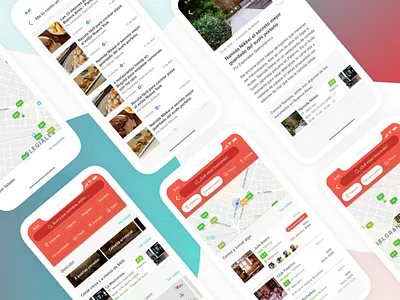 Restorando Discovery experience articles blogs cads flow home iphonex listing map pin restaurants restorando results