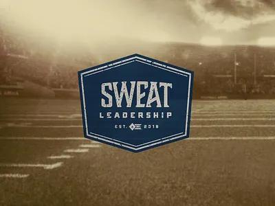 Sweat Leadership athletics football leadership navy nostalgia sweat