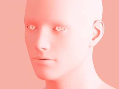 eye test 3d animation art c4d design game development loop motion unity