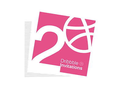 Dribbble Invitation bounce draft dribbble invitation invite play player