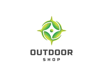 Outdoor aim compass fish fishing hunting tourism