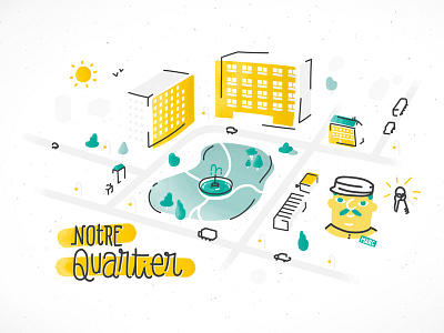 Récipro-Cité #01 after effects art direction illustration motion graphics