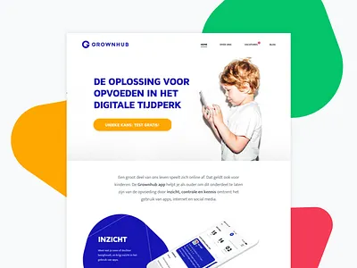 Grownhub Website website